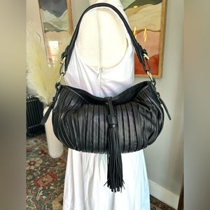 Paolo Masi Italian Leather Tassel Bag